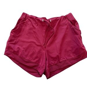Avia Women's Athletic Shorts in Red EUC Size Medium